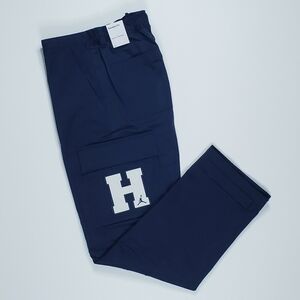 Nike Jordan Howard University Basketball Team Issued Cargo Pants Navy FJ9325-419